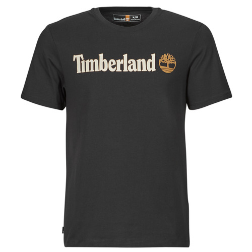 T-shirt uomo Timberland  Linear Logo Short Sleeve Tee  Nero Timberland 194902997282