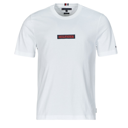 T-shirt uomo Tommy Hilfiger  MONOTYPE BOX TEE  Bianco Tommy Hilfiger 8720646414994