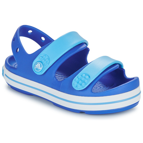 Sandali bambini ragazza Crocs  Crocband Cruiser Sandal K  Blu Crocs 196265658176