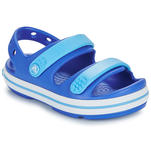 Sandali bambini ragazza Crocs  Crocband Cruiser Sandal T  Blu Crocs 196265658312