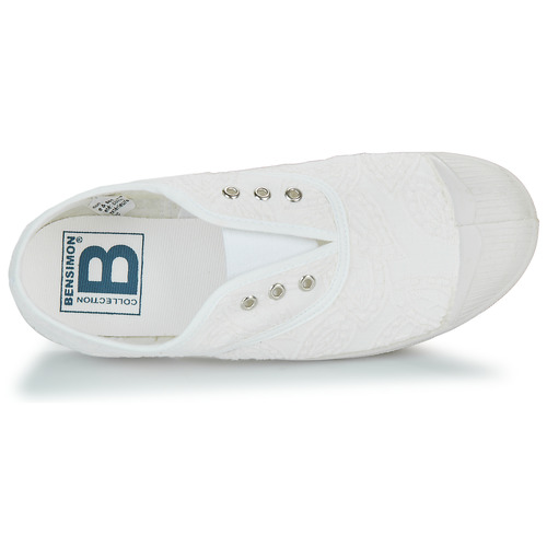 Scarpe-bambini-ragazza-Bensimon-TENNIS-ELLY-BRODERIE-ANGLAISE-Bianco-Bensimon-3608545953316-5