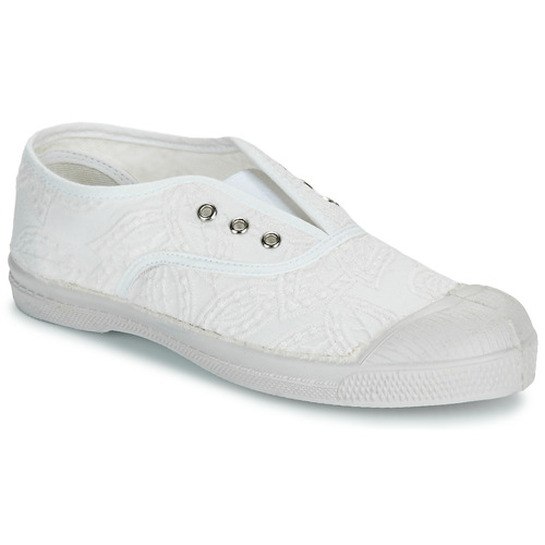 Scarpe bambini ragazza Bensimon  TENNIS ELLY BRODERIE ANGLAISE  Bianco Bensimon 3608545953316