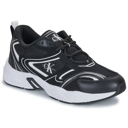 Sneakers uomo Calvin Klein Jeans  RETRO TENNIS SU-MESH  Nero Calvin Klein Jeans 8720109057911