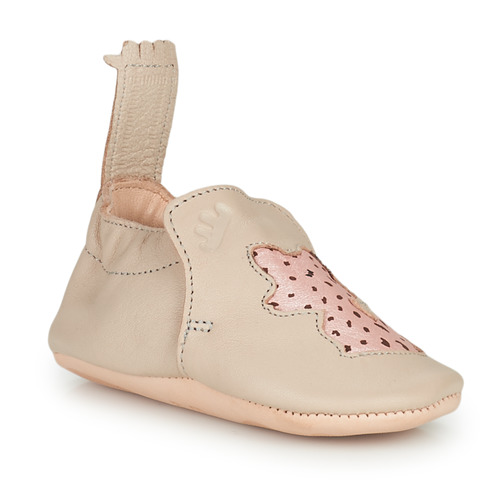 Pantofole bambini ragazza Easy Peasy  BLUMOO RENARD  Beige Easy Peasy 3608925496167