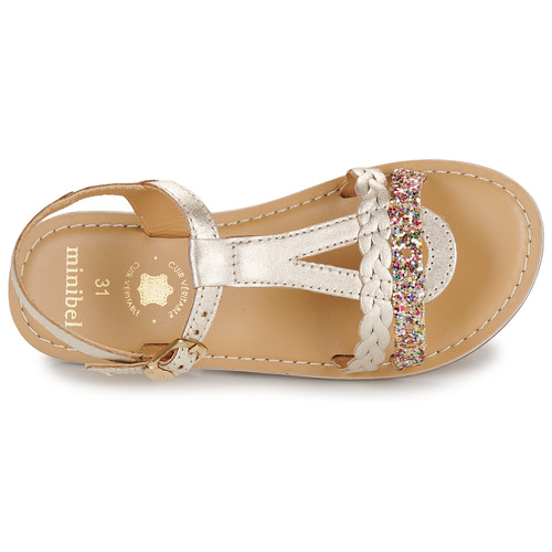 Sandali-bambini-ragazza-Minibel-FRESSIA-Oro-Minibel-5