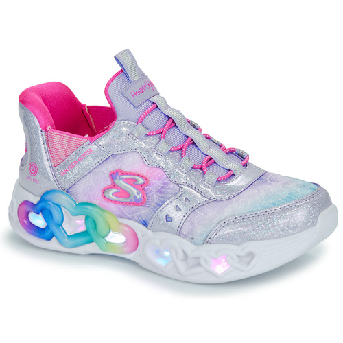 Scarpe-bambini-ragazza-Skechers-INFINITE-HEART-LIGHTS-Argento-Skechers-197627172941-5