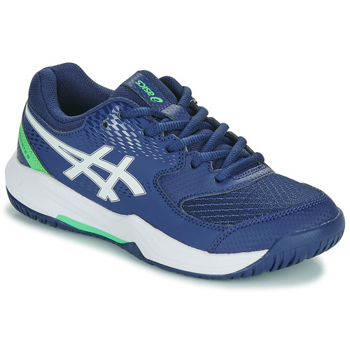 Scarpe bambini ragazzo Asics  GEL-DEDICATE 8 GS  Marine Asics 4550457675116