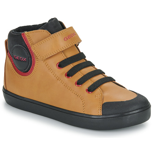 Scarpe bambini ragazzo Geox  J GISLI BOY  Marrone Geox 8056206877368