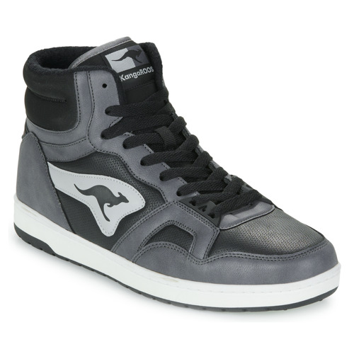 Sneakers alte uomo Kangaroos  K-Slam Point Mid  Nero Kangaroos 4099758427722