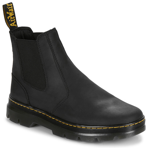 Stivaletti uomo Dr. Martens  Embury Leather Black Wyoming  Nero Dr. Martens 190665358872