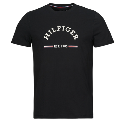 T-shirt uomo Tommy Hilfiger  RWB ARCH GS TEE  Nero Tommy Hilfiger 8720636636238