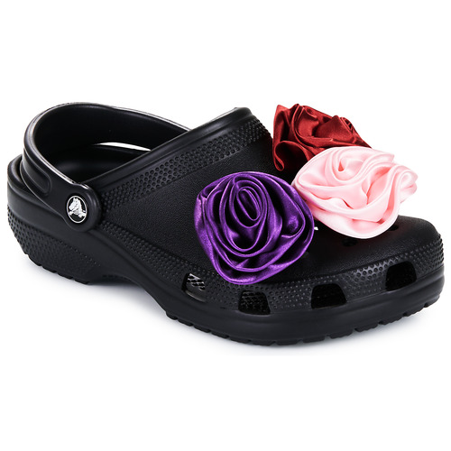 Classic Rosette Clog  Nero