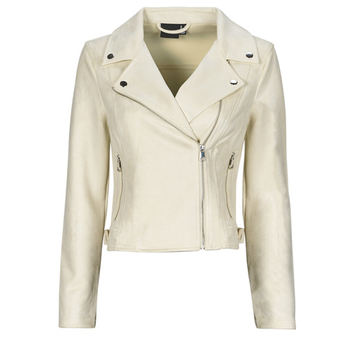 Giacca in pelle    VMJOSE  Beige