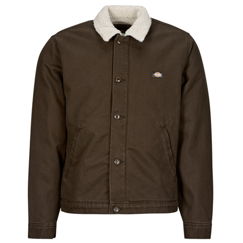 Giacca uomo Dickies  DICKIES DUCK CANVAS DECK JACKET  Marrone Dickies 195438993205