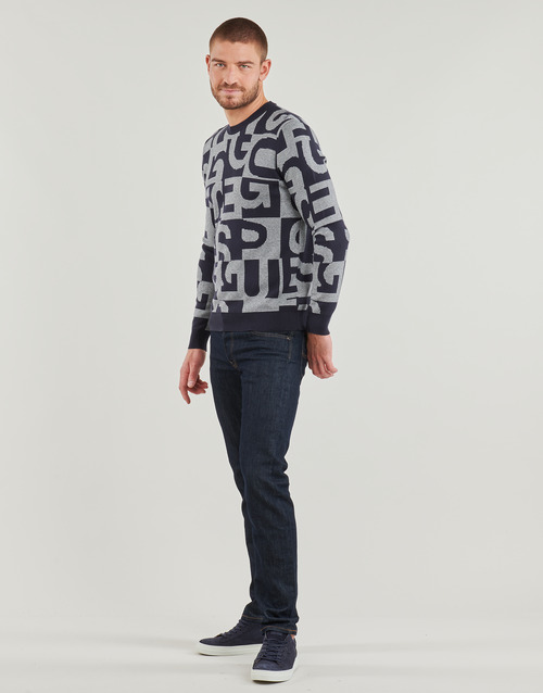 Maglione-uomo-Guess-DENNY-CN-LS-ALLOVER-Multicolore-Guess-7618391333077-2