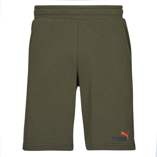 Pantaloni corti uomo Puma  "ESS+ 2 COL SHORTS  Kaki Puma 4067981228980