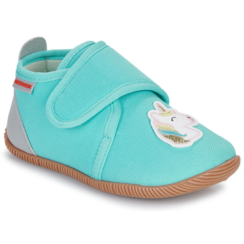 Pantofole bambini ragazza Giesswein  SCHONSEE  Blu Giesswein 9009953037294