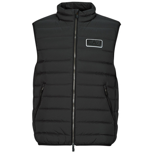 Piumino uomo Emporio Armani EA7  DOWN WAIST COAT  Nero Emporio Armani EA7 8058997865876