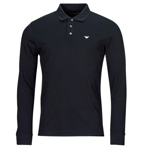 Polo maniche lunghe uomo Emporio Armani  8N1FQ0  Marine Emporio Armani 8059516828433