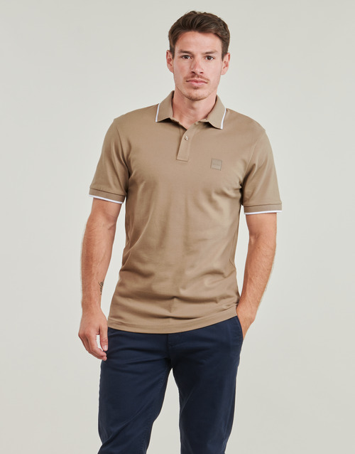 Polo-uomo-BOSS-Passertip-Beige-BOSS-4063541289873-1