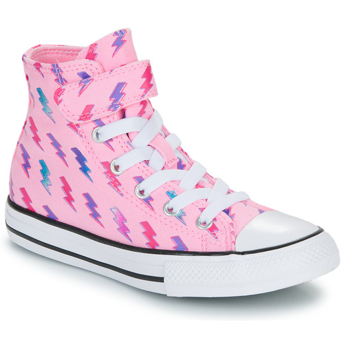 Scarpe bambini ragazza Converse  CHUCK TAYLOR ALL STAR ELECTRIC BOLT EASY ON  Rosa Converse 194434981100