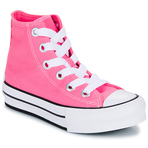 Scarpe bambini ragazza Converse  CHUCK TAYLOR ALL STAR EVA LIFT SKETCH  Rosa Converse 194434990157