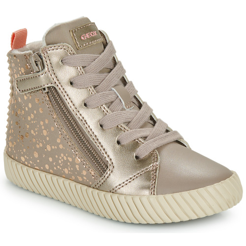 Scarpe bambini ragazza Geox  J MIRROLESS GIRL  Beige Geox 8056206992573