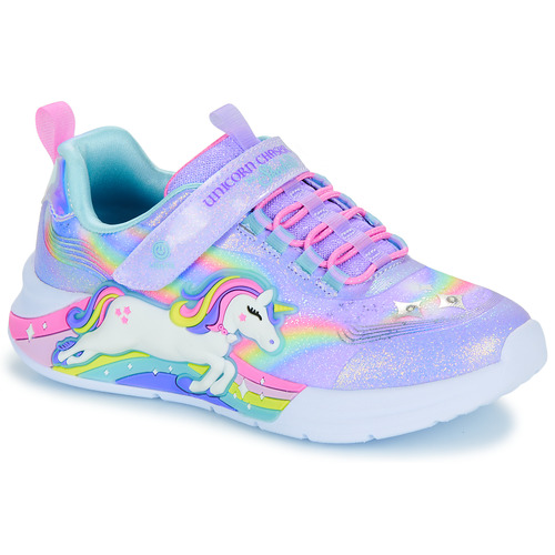 Scarpe bambini ragazza Skechers  UNICORN CHASER  Viola Skechers 197976236370