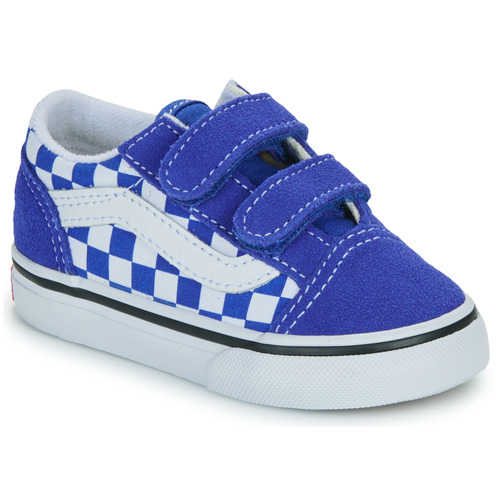 Scarpe bambini ragazza Vans  Old Skool V  Blu Vans 197065628147