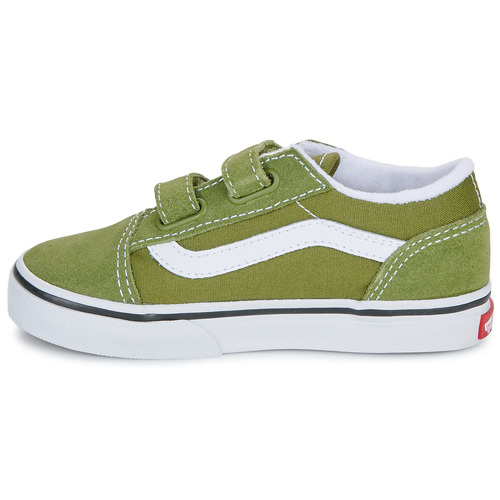 Scarpe-bambini-ragazza-Vans-Old-Skool-V-Verde-Vans-197065638719-3