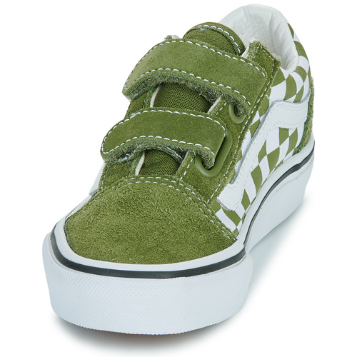 Scarpe-bambini-ragazza-Vans-Old-Skool-V-Verde-Vans-197065676995-2