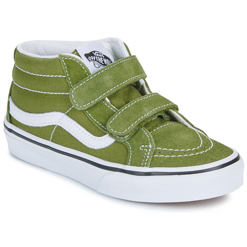 Scarpe bambini ragazza Vans  SK8-Mid Reissue V  Verde Vans 197065674670