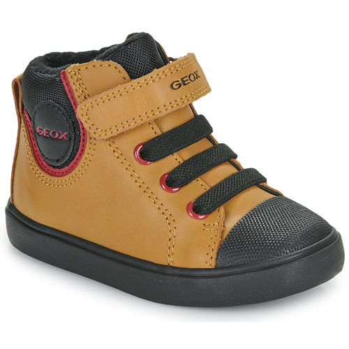 Scarpe bambini ragazzo Geox  B GISLI BOY  Marrone Geox 8056206841550