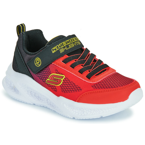 Scarpe bambini ragazzo Skechers  SKECHERS METEOR-LIGHTS  Rosso Skechers 197976313309