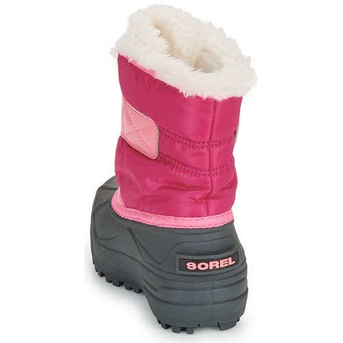 Scarpe-da-neve-bambini-ragazza-Sorel-CHILDRENS-SNOW-COMMANDER-Rosa-Sorel-4