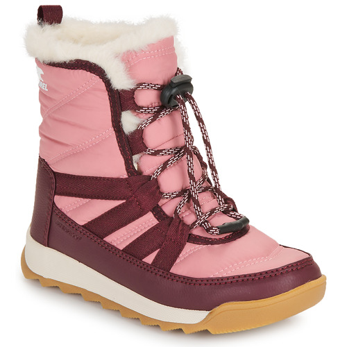 Scarpe da neve bambini ragazza Sorel  YOUTH WHITNEY II PLUS LACE WP  Rosa Sorel