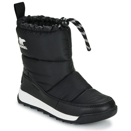 Scarpe da neve bambini ragazza Sorel  YOUTH WHITNEY II PLUS PUFFY WP  Nero Sorel 195981011135