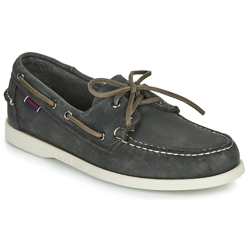 Scarpe uomo Sebago  DOCKSIDES PORTLAND CRAZY H  Grigio Sebago