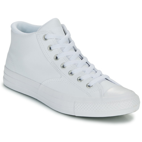 Converse CHUCK TAYLOR ALL STAR MALDEN STREET FAUX LEATHER Blanc Baskets hautes homme