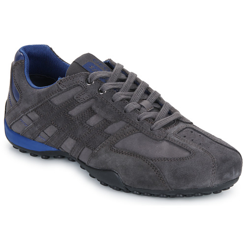 Sneakers uomo Geox  UOMO SNAKE  Grigio Geox 8058192010033