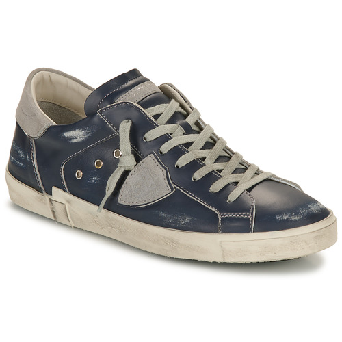 Sneakers uomo Philippe Model  PRSX LOW MAN  Blu Philippe Model 8059220753847