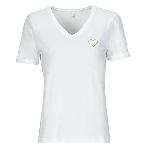 T-shirt    ONLKITA  Bianco