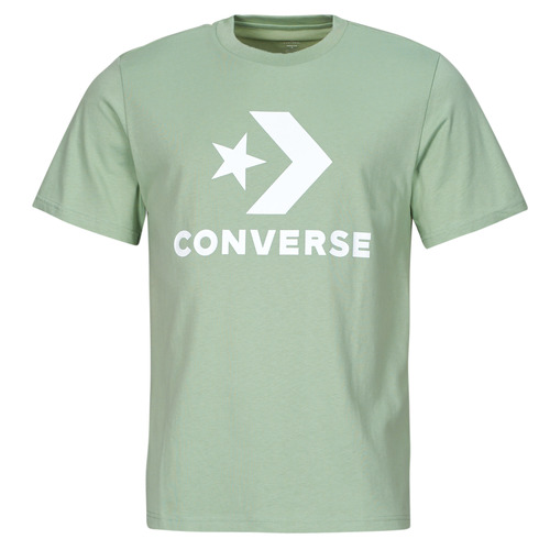 T-shirt uomo Converse  STAR CHEVRON LOGO STANDARD-FIT T-SHIRT  Verde Converse 194435036304