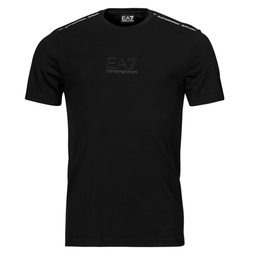 T-shirt uomo Emporio Armani EA7  LOGO SERIES TSHIRT  Nero Emporio Armani EA7 8058997938389