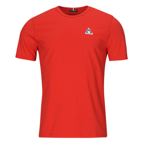 T-shirt uomo Le Coq Sportif  ESS Tee SS N°1 M  Rosso Le Coq Sportif 3606805225913