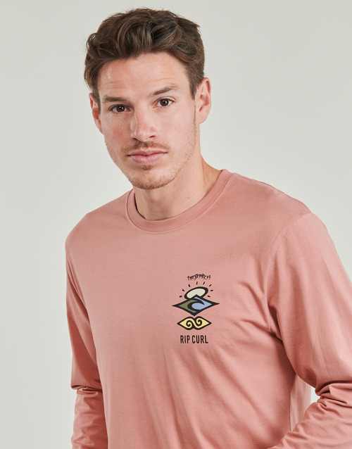 T-shirts-a-maniche-lunghe-uomo-Rip-Curl-SEARCH-ICON-LS-TEE-Rosa-Rip-Curl-9359082929121-4