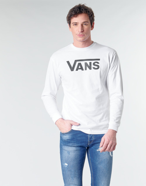 T-shirts-a-maniche-lunghe-uomo-Vans-VANS-CLASSIC-Bianco-Vans-700053026681-1