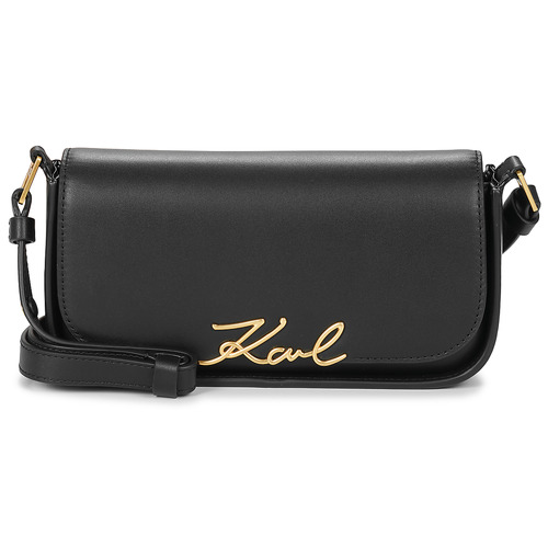 Borsa a spalla donna Karl Lagerfeld  K/SIGNATURE CB  Nero Karl Lagerfeld 8720744981862