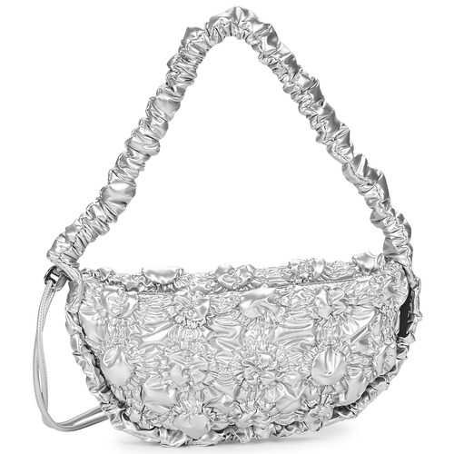 Borsette donna Desigual  BAG FLOSSY EIBAR MINI  Argento Desigual 8445110603918