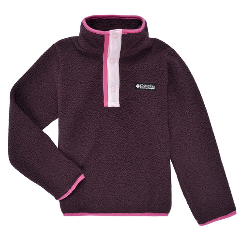 Felpa bambina ragazza Columbia  Helvetia II Half Snap Fleece  Viola Columbia 195981123746